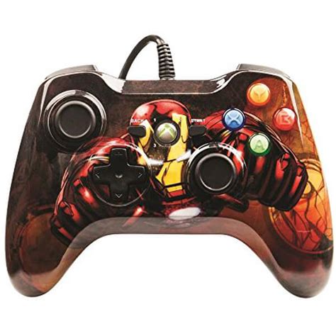 Marvel Avengers Iron Man Xbox 360 Controller Games Accessories