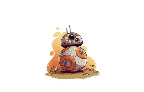 Free Download Wallpaper Star Wars Bb 8 Derek Laufman Images For Desktop