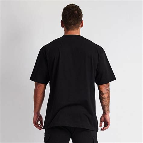 plain oversized t shirt men gym bodybuilding and fitness loose casual lifestyle wear t shirt