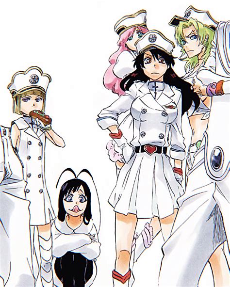 All Five FemRitters In The Manga R Bleach
