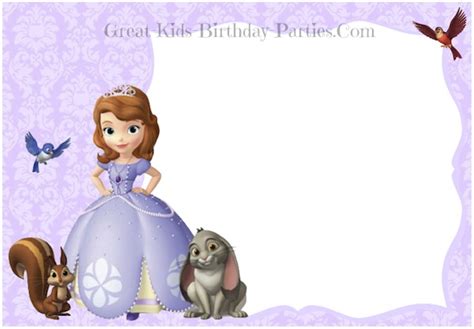 If you like disney princesses will love the new sofia the first birthday invitations free, we're sure that you've loved and i do imagine it would be the perfect. Sofia the First Invitations