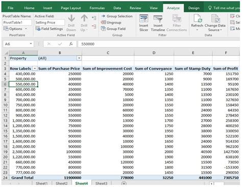 Pivot Table Calculated Items Images And Photos Finder