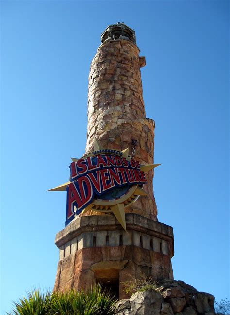 Universal Orlando Islands Of Adventure Entrance Lighthouse A