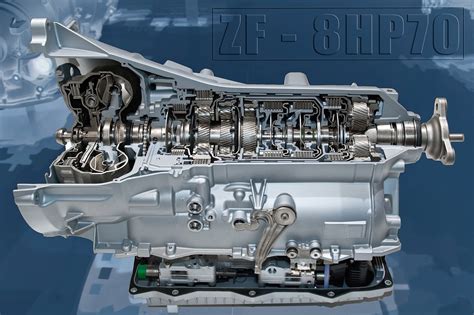 A Cutaway Of An 8 Speed Zf 8hp Showing The Major Stages Of A Hydraulic