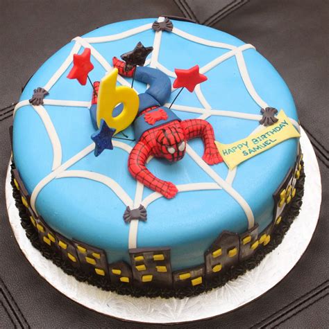 Spider Man Cake Photos