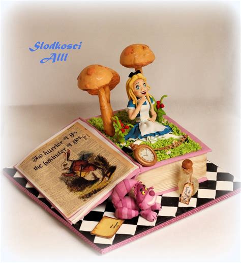 This year i made her this alice in wonderland cake. Alice In Wonderland Cake - CakeCentral.com