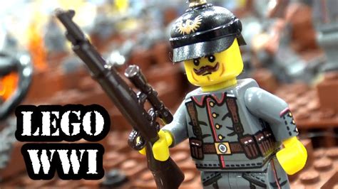 Wwi Trench Battle In Lego Youtube