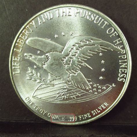 1791 1991 Chrsyler Honors The Bill Of Rights 1 Ozt 999 Silver Coin Box
