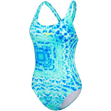 Womens Coral Reef Leaderback One Piece One Piece Swimsuits Speedo