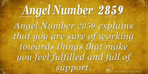 Angel Number 2859 Meaning Focus Less On Challenges Sunsignsorg