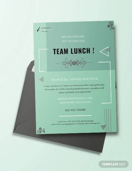 It has been a while since we saw each other. FREE 22+ Lunch Invitation Designs & Examples in PSD | Word ...