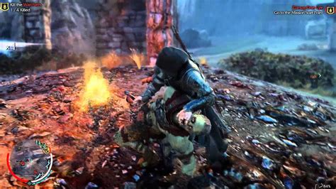 Middle Earth Shadow Of Mordor Gameplay Walkthrough Story Pt 4 PC