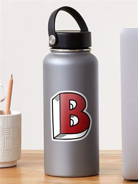 The Letter B Sticker For Sale By Finlaymcnevin Redbubble