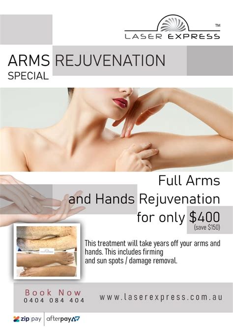 Arms Rejuvenation Special Extended To 31st Of July 2022