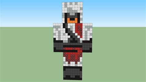 Minecraft Skin Statue 001 Assassin 3d Warehouse