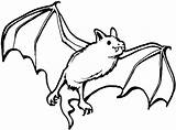 Bat Coloring Pages Vampire Color Halloween Supercoloring Sheets sketch template