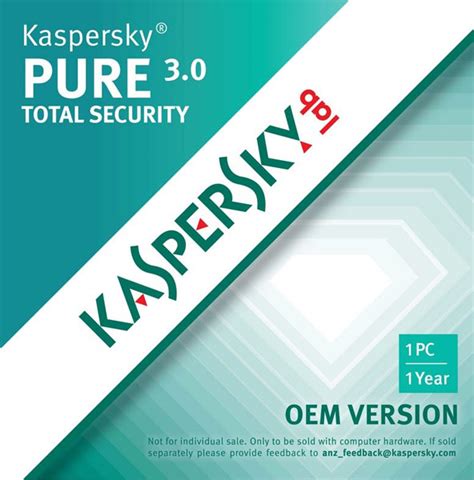 Kaspersky Pure 30 Total Security Oem 1 Pc 1 Year Kis Oem Pure 1pc