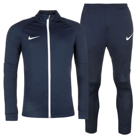 Mens Nike Academy Warm Up Tracksuit Navy Tracksuits Nielsen Animal