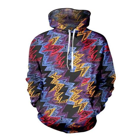Colors Geometry 3d All Over Printed Hoodies Sweatshirt Casual Hipster