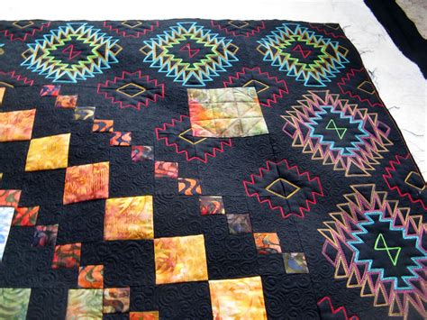 Green Fairy Quilts Navajo Indian Rug Quilt