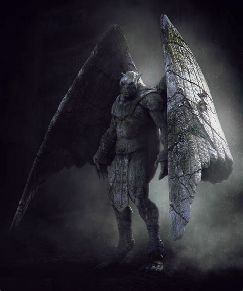Zayne The Dark Elements Gargoyles Fantasy Monster Fantasy Creatures