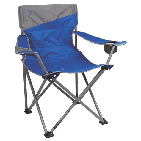 It weighs just 24 lbs so it is portable and larger people may wish to buy a specific chair designed to take their height and weight. 2) Coleman Camping Outdoor Beach Folding Big-N-Tall ...