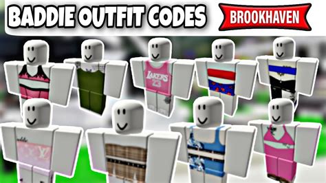 Roblox Baddie Outfits Codes Brookhaven Pt 2 Youtube