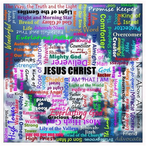 Names And Titles Of Jesus Names And Titles Of Jesus Names Of Jesus