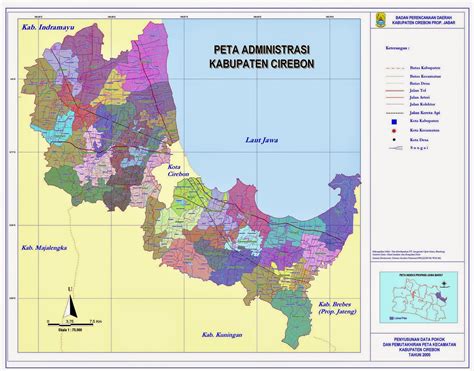 Peta Kecamatan Pangenan Kaupaten Cirebon Peta Kota Peta Kabupaten My