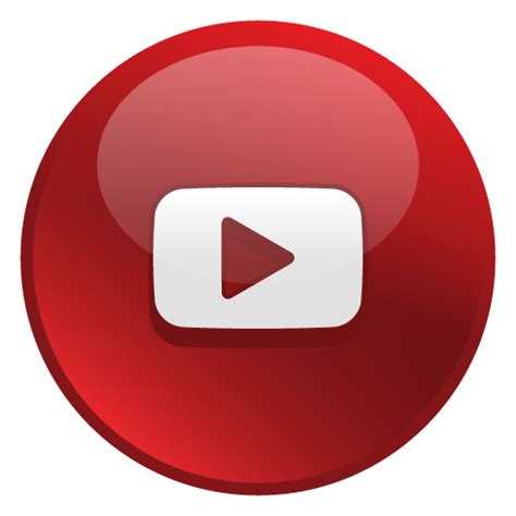 Icono Youtube Red Social Gratis De Glossy Social Icons