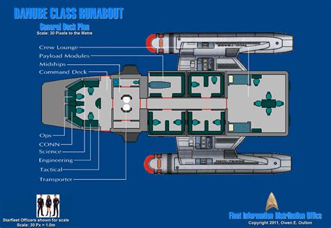 This is a copy of my steam workshop version, available at: Danube Class Runabout Deckplan (With images) | Star trek ...
