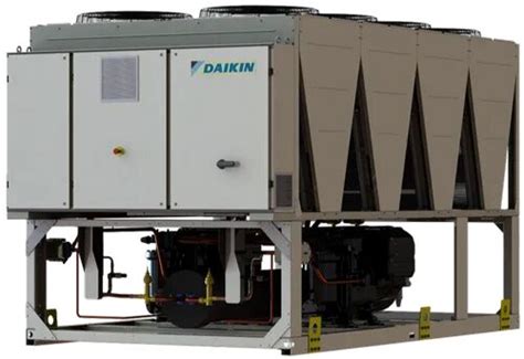 Electric Mild Steel Daikin Air Cooled Chiller Mounting Type Floor