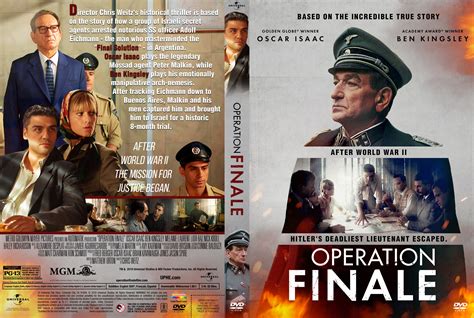 Оскар айзек, бен кингсли, мелани лоран и др. Operation Finale DVD Cover | Cover Addict - Free DVD ...