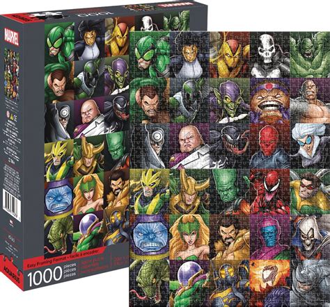 Jun208577 Marvel Villains 1000 Piece Puzzle Previews World