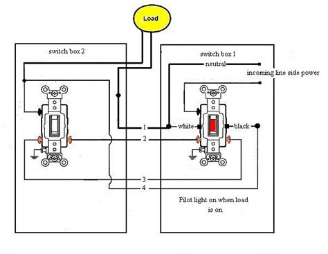 554 best images about electrical wiring on 4 position rotary switch wiring diagram collection. electrical - How to add indicator on a light switch to indicate the outdoor 3-way light is on ...