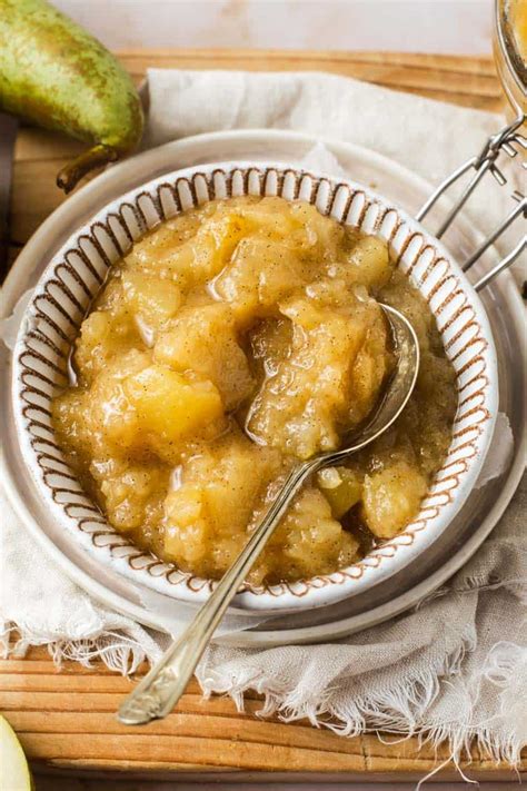 Simple Pear Compote Emma Duckworth Bakes