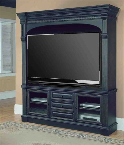 Black Entertainment Cabinet Home Furniture Design