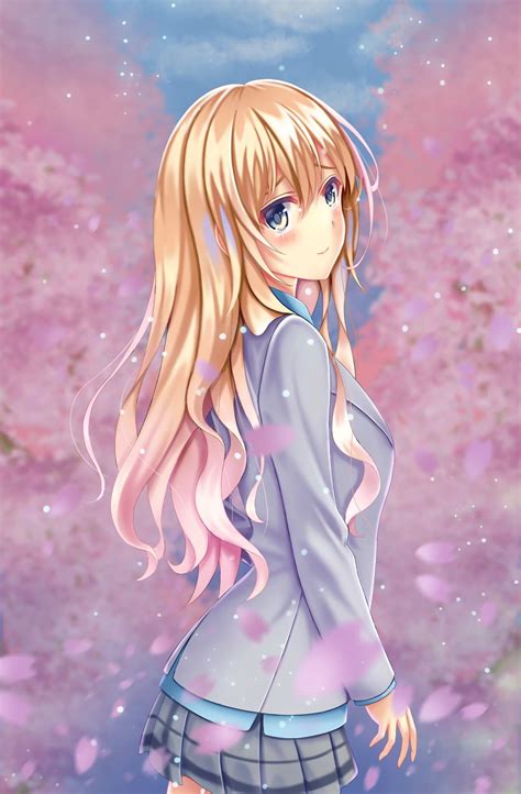 Wallpaper Anime Girl Long Hair Anime Wallpaper