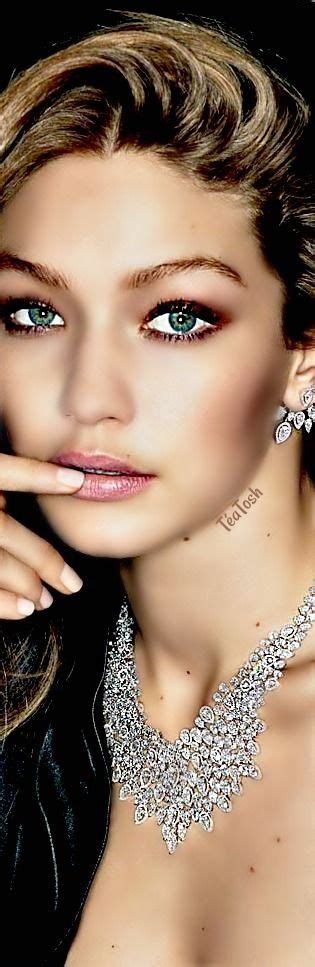 Téa Tosh Gigi Hadid Messika’s “my Twin” Jewelry Campaign 2018 Twins Jewelry Bella Gigi Hadid