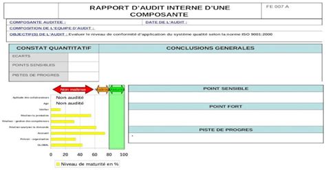 Ppt Rapport Daudit Interne Dune Composante Fe 007 A Composante