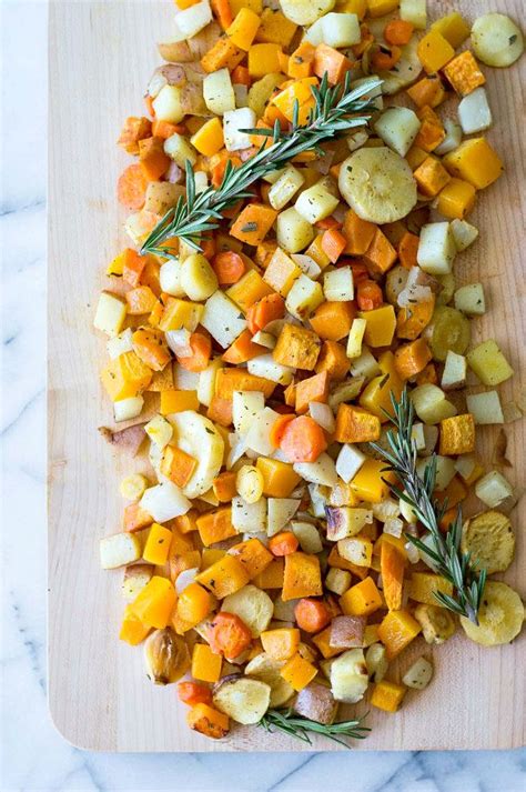 Roasted Autumn Vegetables Recipe Girl