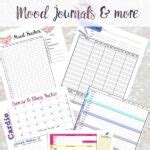 Health Printables Food Tracker Exercise Logs Mood Trackers More