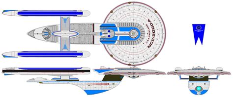 Uss Excelsior Ncc 2000 A By Nichodo On Deviantart