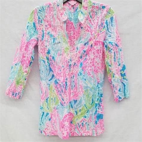 Lilly Pulitzer Tops Lilly Pulitzer Blouse Poshmark