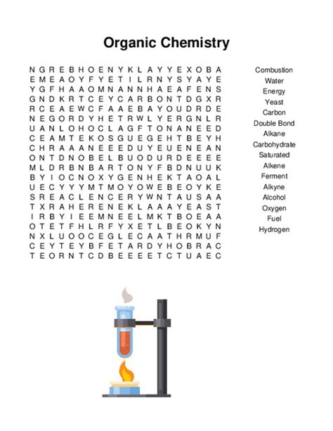 Organic Chemistry Word Search Hot Sex Picture