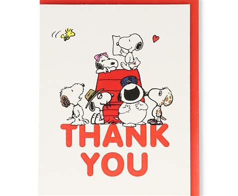 Snoopy Thank You Cartoon