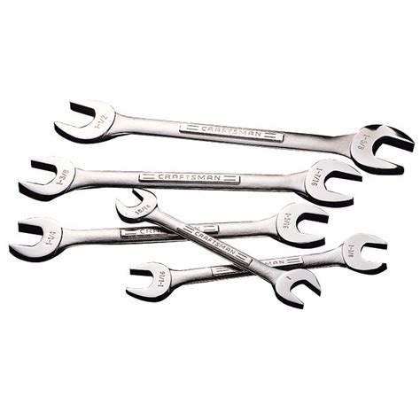 Craftsman 5 Pc Standard Open End Wrench Set