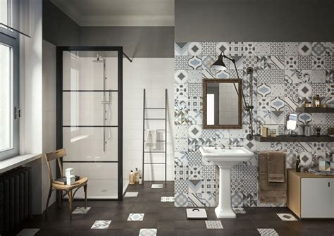 Le piastrelle per il bagno rustico di tendenza privilegiano l'effetto legno o cemento, quindi materiali naturali e grezzi, ma anche le piastrelle decorate, tipiche della tradizione artigianale. Piastrelle: effetto cementine in versione attuale - Cose ...
