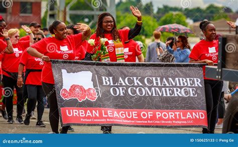 Portland Grand Floral Parade 2019 Editorial Stock Photo Image Of