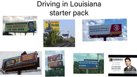 Driving In Louisiana Starter Pack Rstarterpacks